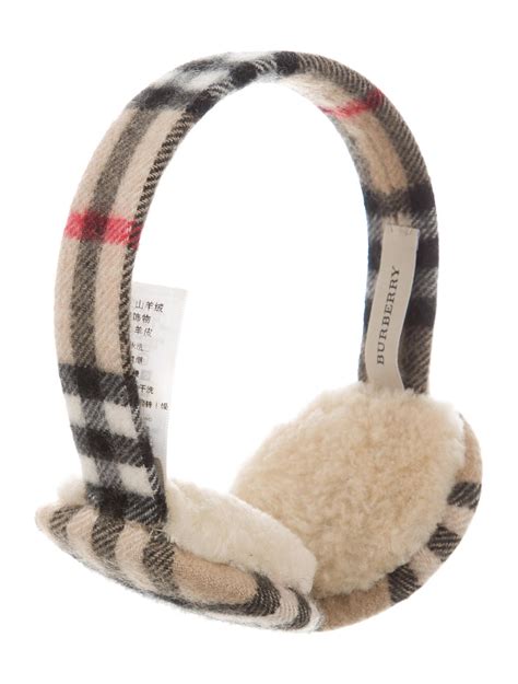 burberry earmuffs pink|burberry signatures for men.